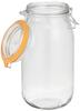 Le Parfait Glass Vocal Storage 960510 Jar, 2L, Container,