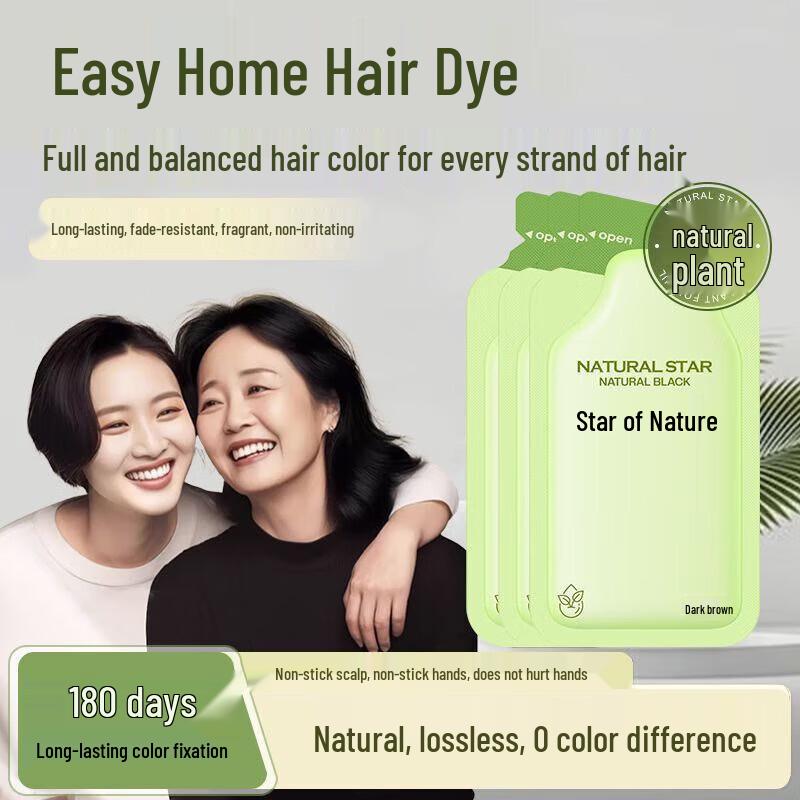 Натуральная стойкая краска для волос Natural Star
