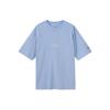 T Shirts Men's Blue Crew Neck Moderate Straight Fit DA9890-469