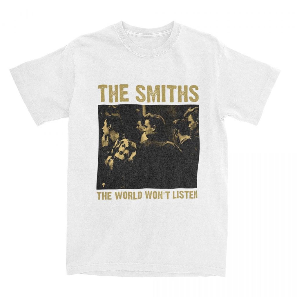 The Smiths Tričko Letní móda Potištěná Y2K Zábavná trička 100% Bavlna Harajuku Tričko Pro Muže Krátký Rukáv Ležérní Oblečení