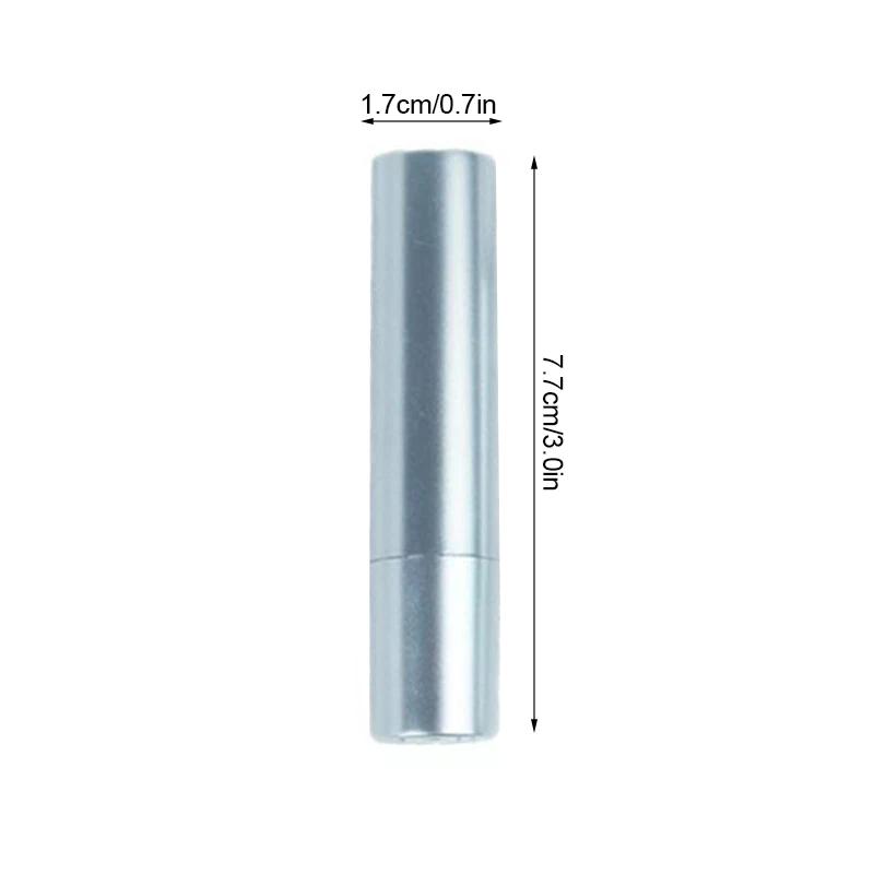 Empty 3.5g Matte Silver Gold Lipstick Tube Lip Balm Containers Cosmetic Containers Packaging Glue Stick Lipstick Bottle