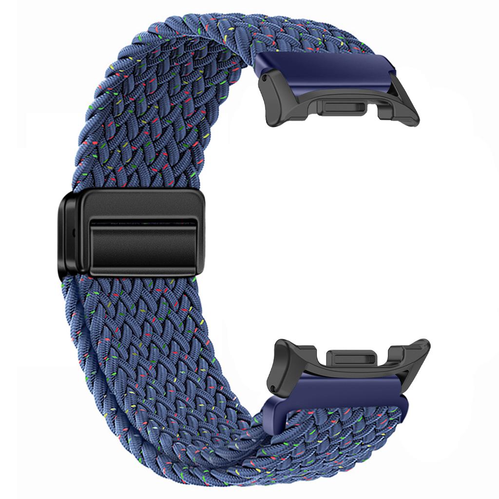 Braided Nylon Band for Samsung Galaxy Watch 8/8 Classic 46mm Magnetic Buckle for Galaxy Ultra 2025/7 47mm Colorful Sport Strap