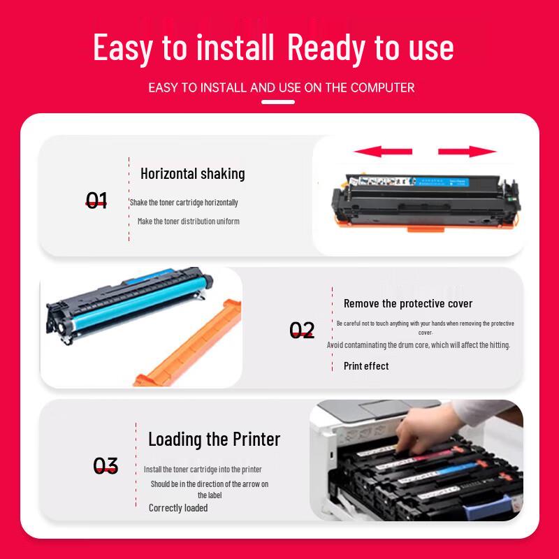 Jingcheng CF510A/204A Compatible Toner Cartridge