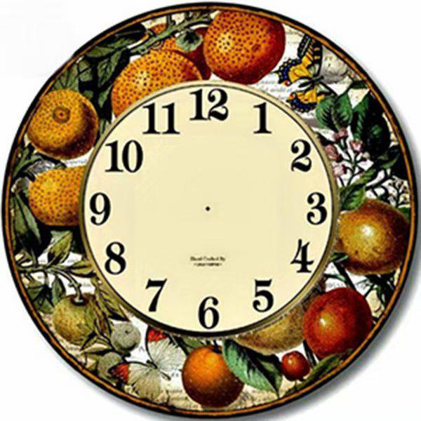 

DIY 5D круглая алмазная картина часы вышивка крестиком домашний декор Full Round 40x40CM