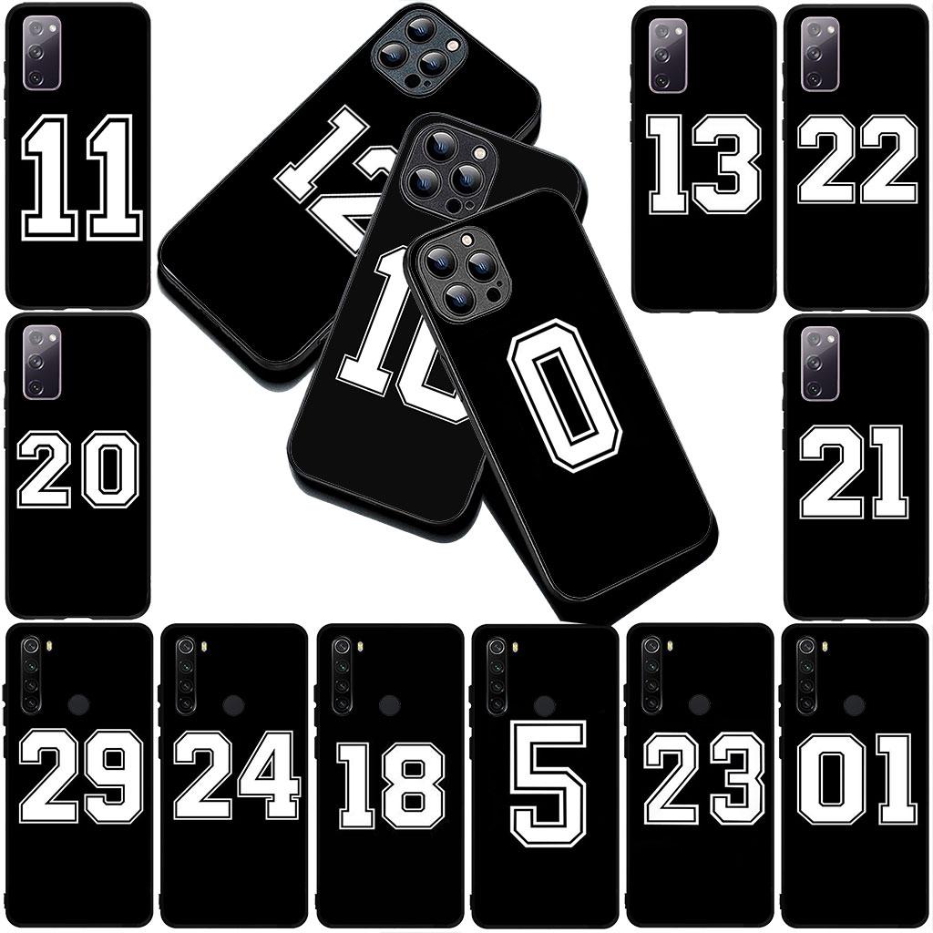 Kryt pro Samsung Galaxy S25 S24 S23 FE Ultra Plus S7 Edge S25+ S23+ A56 5G Pouzdro Číslo Fotbal Basketbal Sport Ne 24 5 10 23