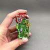 Poland Magnetic Tourist Souvenir Cute Fridge Magnet Decoration Polska Map Magnetic Refrigerator Sticker Resin Handicraft Gift