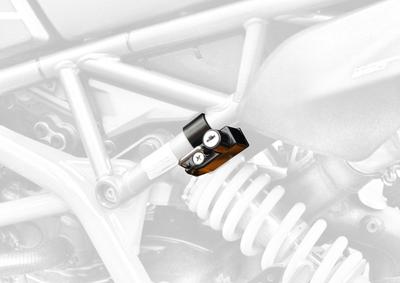 Kijima Bike Parts Helmet Lock Steel Black Finish Hypermotard 950/SP/RVE HDC-05015