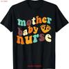 Mother Baby Nurse Retro Graphic T-shirt