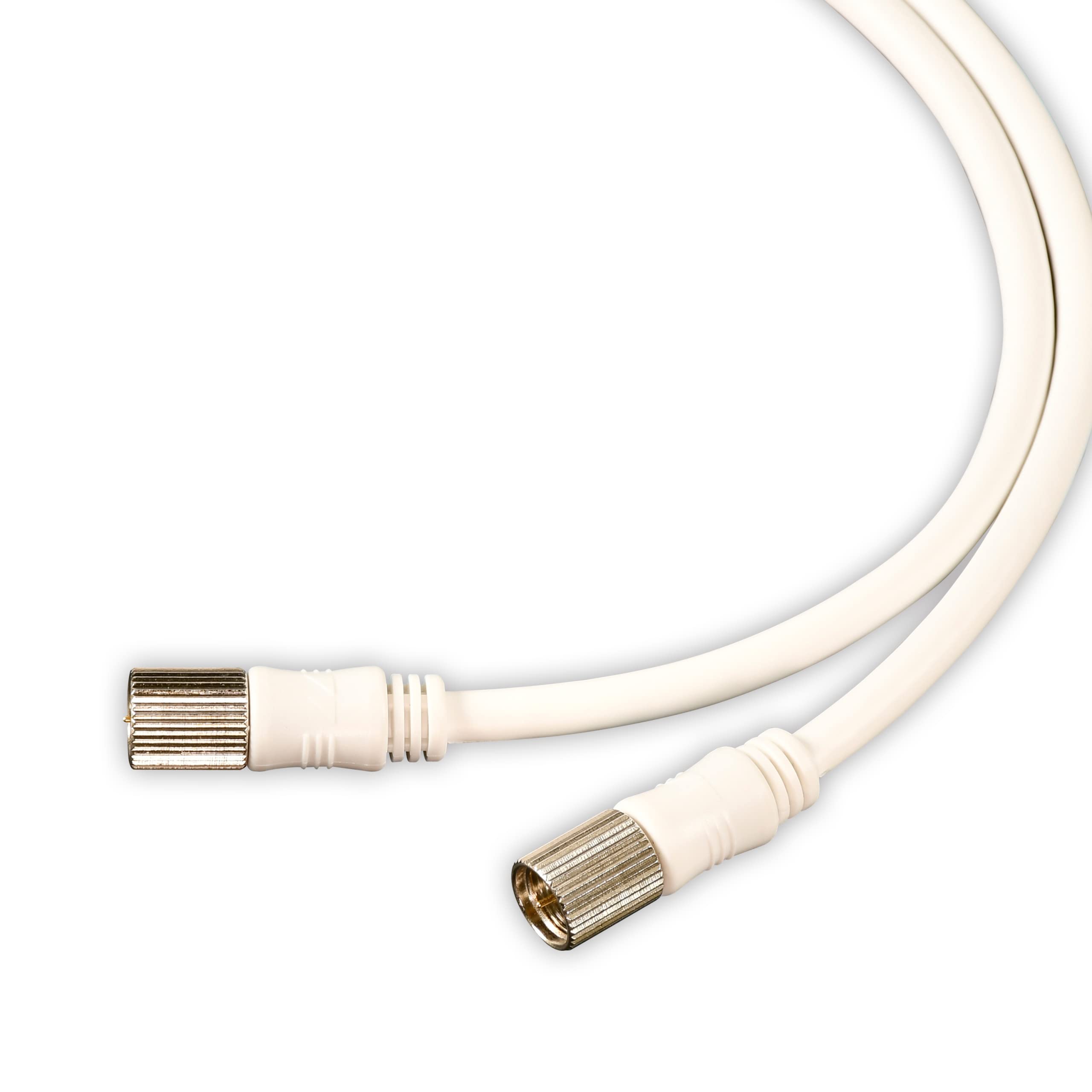 

Japan Antenna TV Connection Cable S4C 4K8K Compatible 2m S Type Screw Plug S Type Screw Plug White CS4NRSW2C -