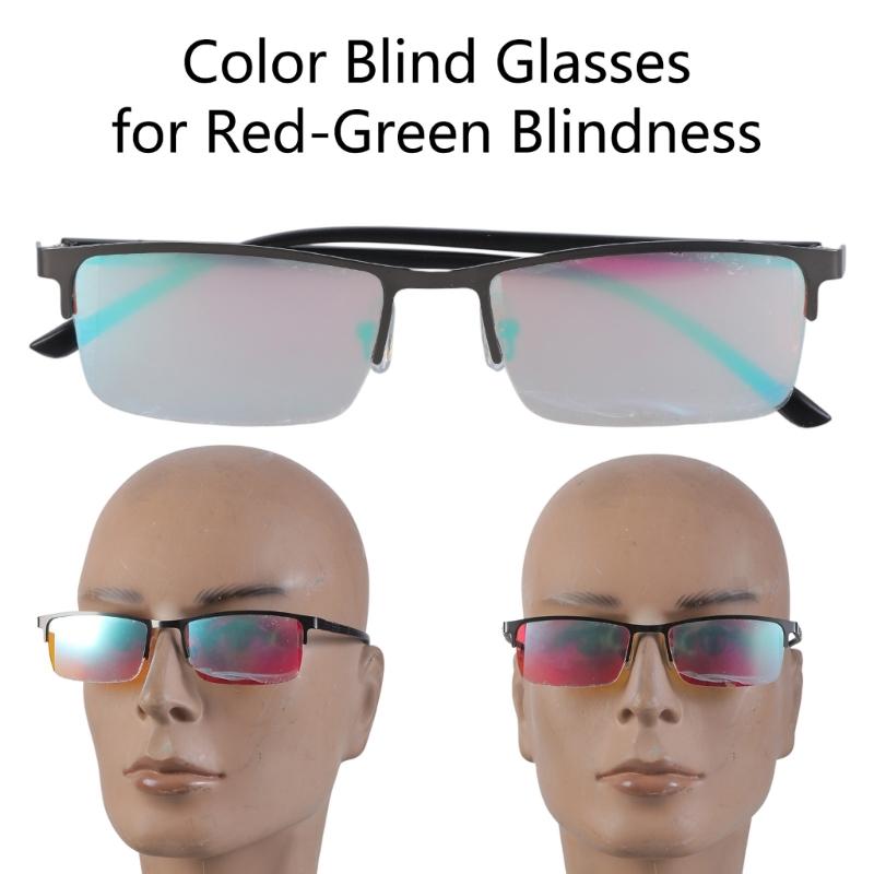 Waterproof Anti-blue Light Blocking Colorblind Glasses for Red Greens Color Blindness Glasses Both Outdoor and Indoor