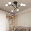 Nordic Modern Wrought Iron Branch Pendant Light for Small Living Room