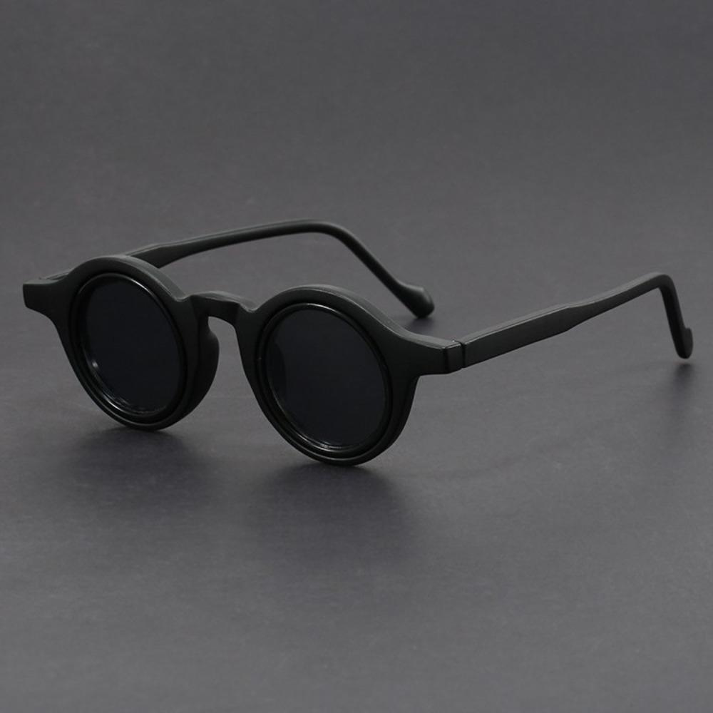 Small Frame Round Steampunk Fashion Glasses For Men  Luxury Brand  Punk Star Men Women Sunglasses Retro Glasses