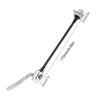 Spiedo a sgancio rapido in acciaio resistente Leggero Circa. Spiedo Ruota Posteriore 190mm Argento Spiedo Rullo Allenamento Bici Accessorio Ciclismo