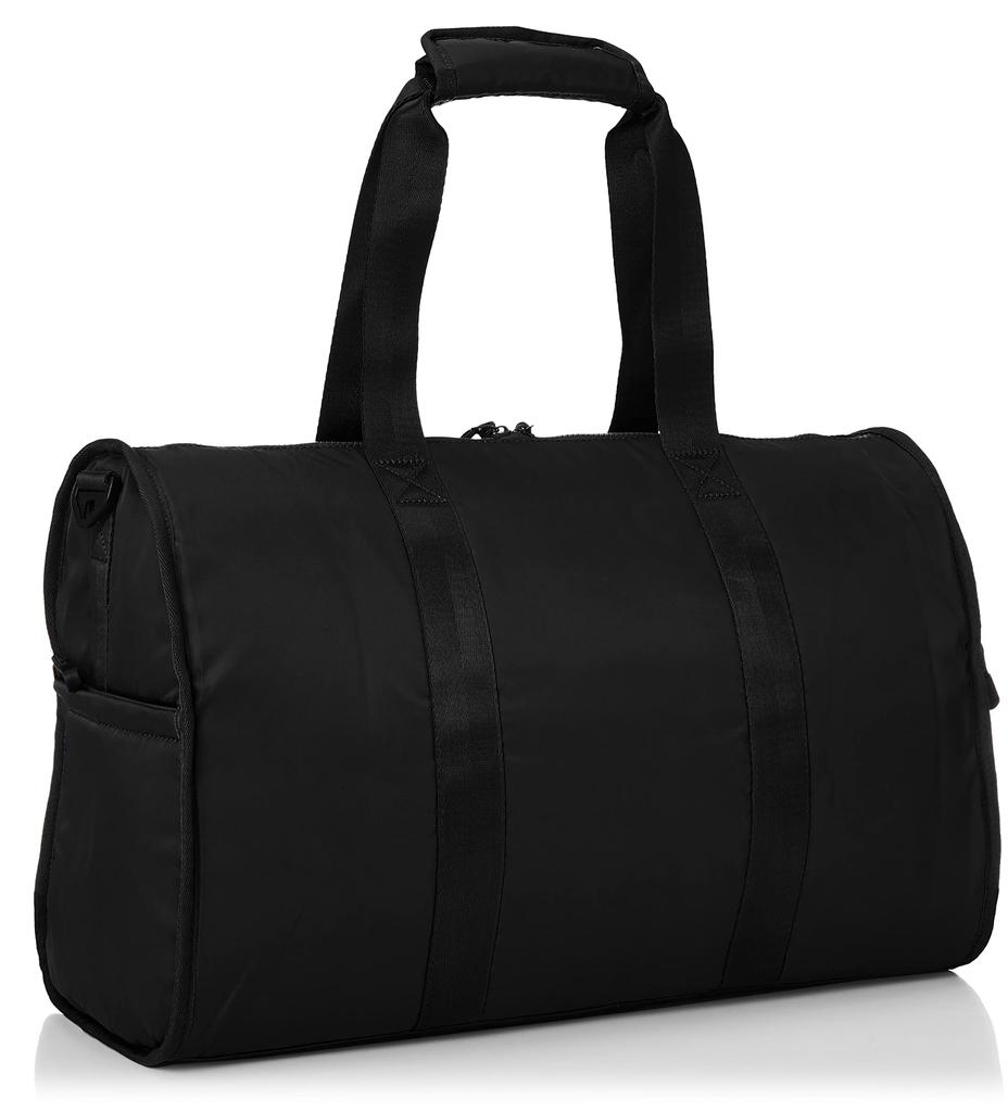 Major League Baseball Travel Messenger Bag, MLB Boston Bag, Black