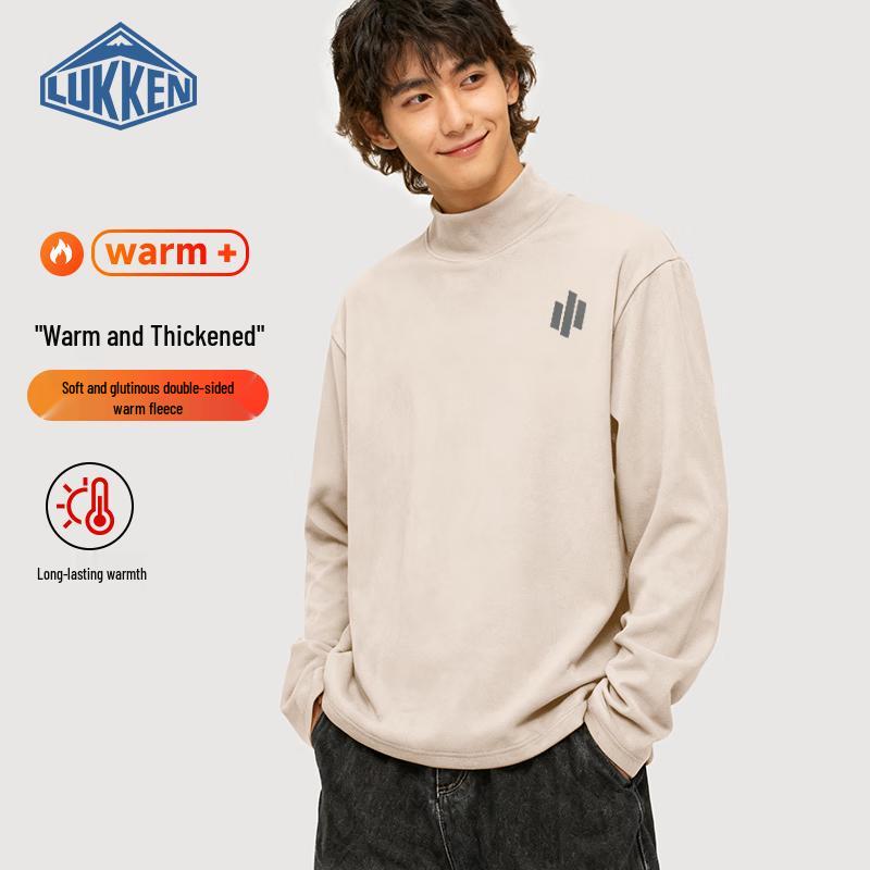 LUKKEN Men s Fleece Turtleneck Long Sleeve Base Layer T-Shirt 4XL