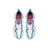 Anta Comfortable Fabric Cushioning Breathable Low Top Running Shoes Men's White Red Blue 912025570-2
