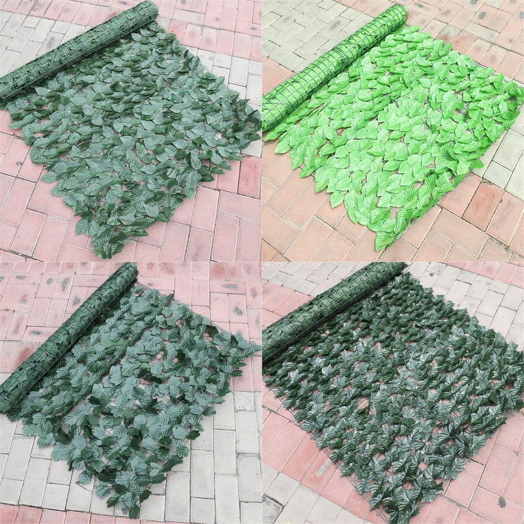 Luxuriöse künstliche Blatt Gartenzaun Sichtschutzrolle für ultimative Privatsphäre und Schönheit