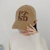 Women's cotton big lettering everyday look hat
