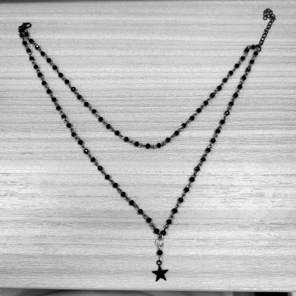 Gothic Cross Necklace For Women With Alloy Pendant And Punk Style Fashion Accessory