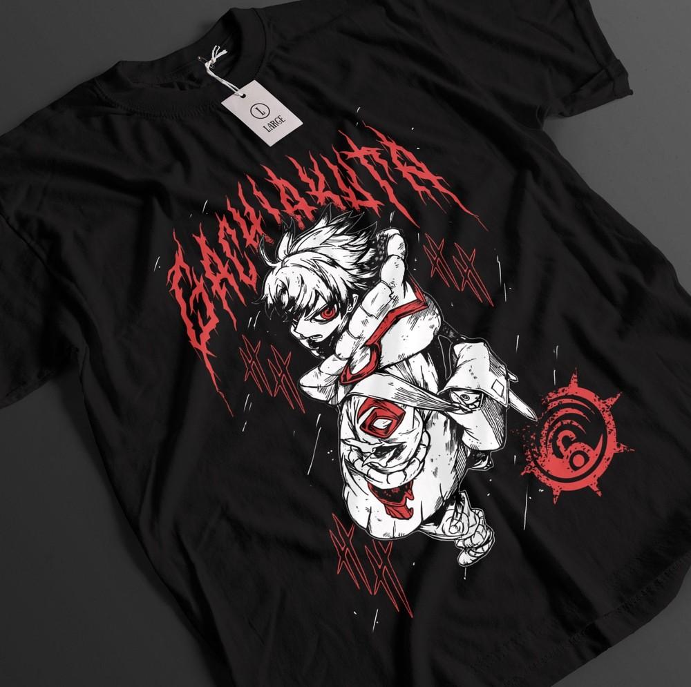 Gachiakuta Shirt Rudo Tshirt Engine T-Shirt Zanka Top The Janitors Anime Tee