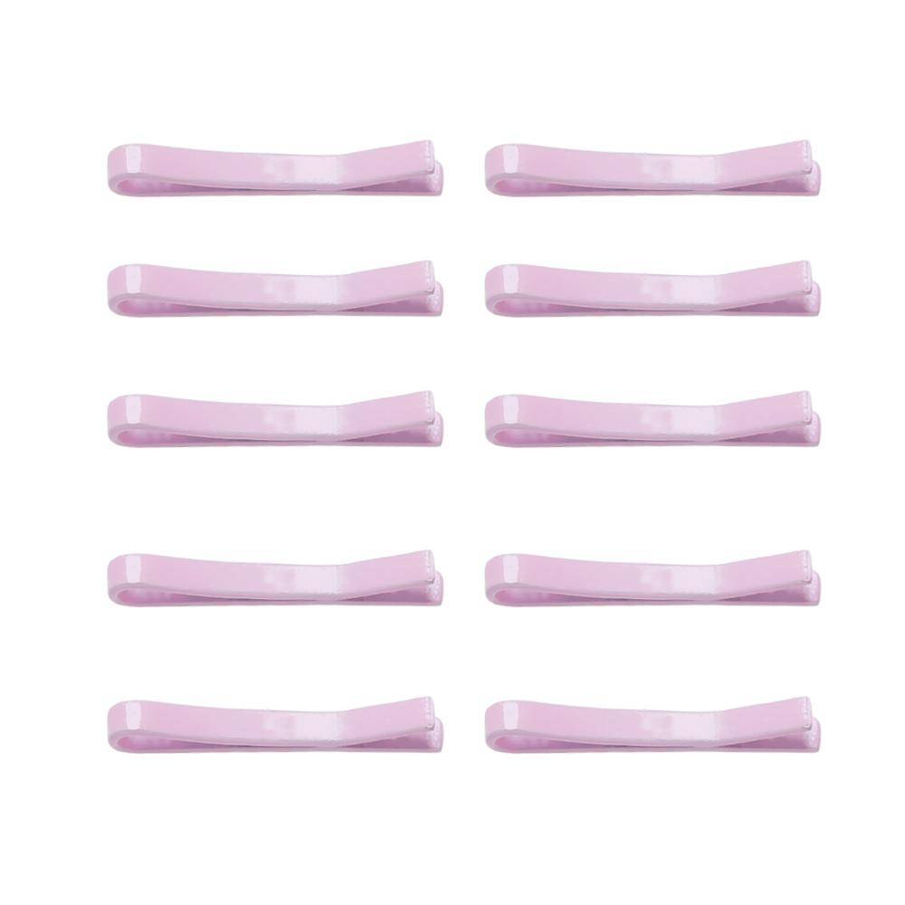 10pcs Cute 1.1cm Doll Mini Metal Clip Children Hair Clip Doll Hairpin Headwear Girl Birthday Gift Princess Kid Hairclip Toys