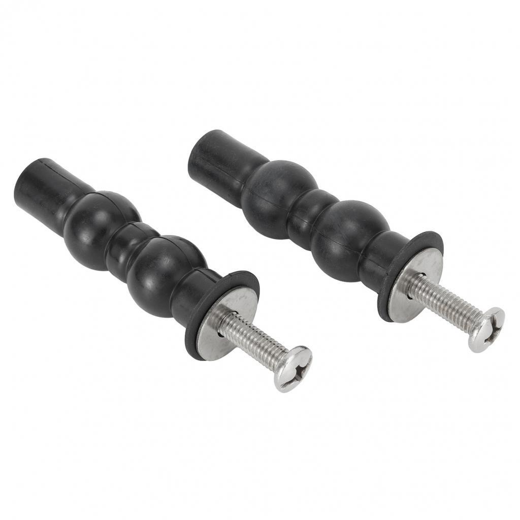 Hinge Screws Seats Hinge Bolt Toilet Lid Easy To Install Ruuber Stainless Steel