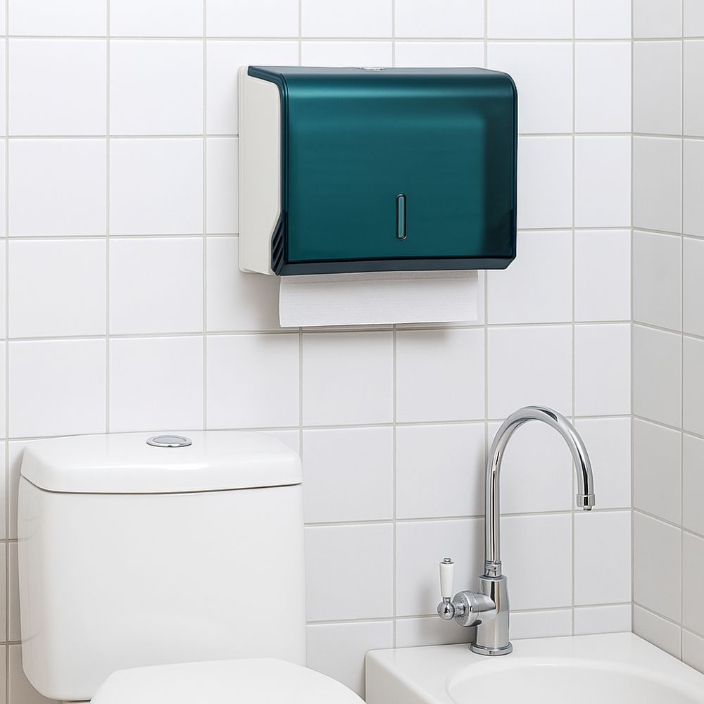Large Capacity Paper Towel Dispenser No Punch Tissue Box Holder Tissue Dispenser  Bedroom