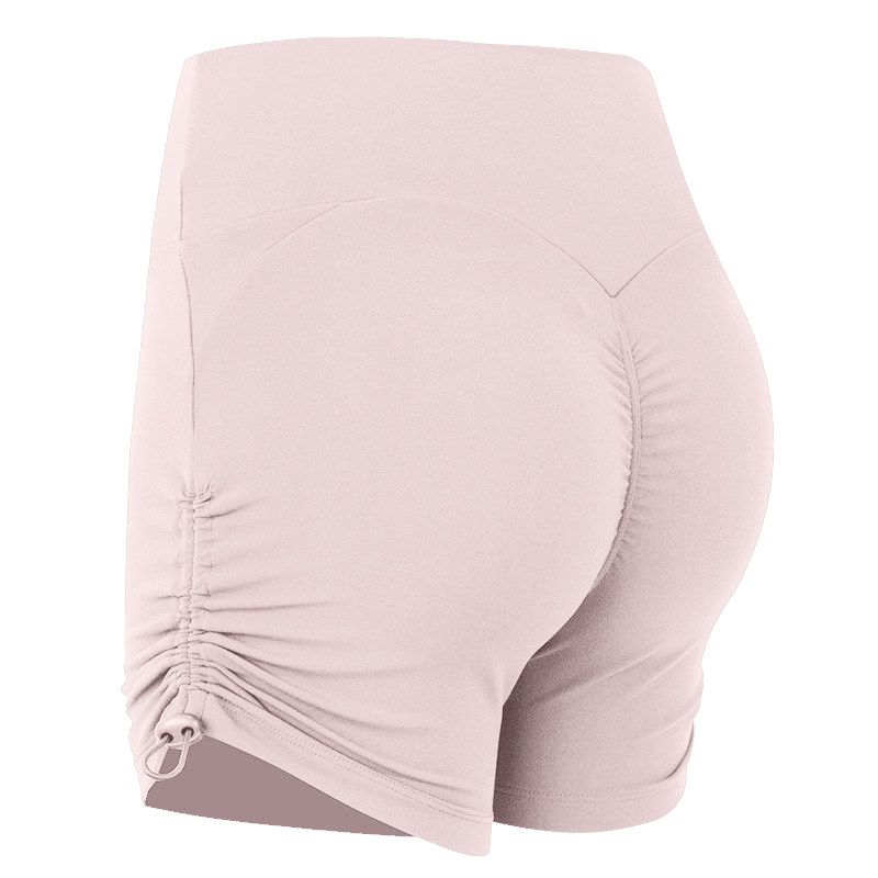 

Lanwen Peach Hip Raise Fashion Hot Pants Summer Drawstring Strawberry milkshake S