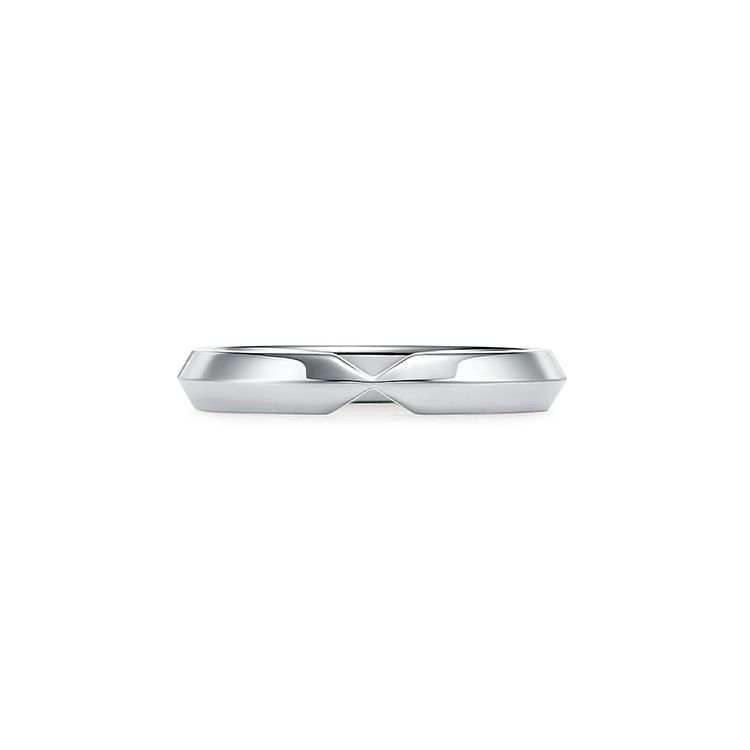 

Tiffany & Co. The Tiffany® Setting Series Nested Narrow Ring Men rings Platinum GRP11074 6