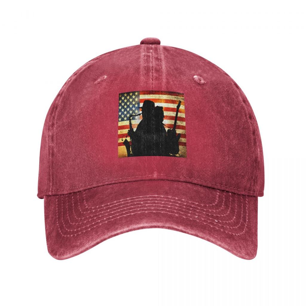 Bruce Best Springsteen Baseballkappe Used Denim Gewaschen Heartland Rock Kopfbedeckung für Männer Frauen Outdoor Verstellbare Kappen Hut
