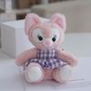 Fox Cute Linabell Plush Keychain With Pp Cotton Material For Bag Accessories