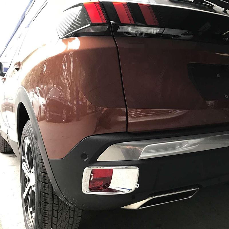 Kryt rámečku lišty zadního mlhového světla pro Peugeot 3008 GT MK2 2017 2018 2019 2020 2024 2024 2024 Modifikační příslušenství