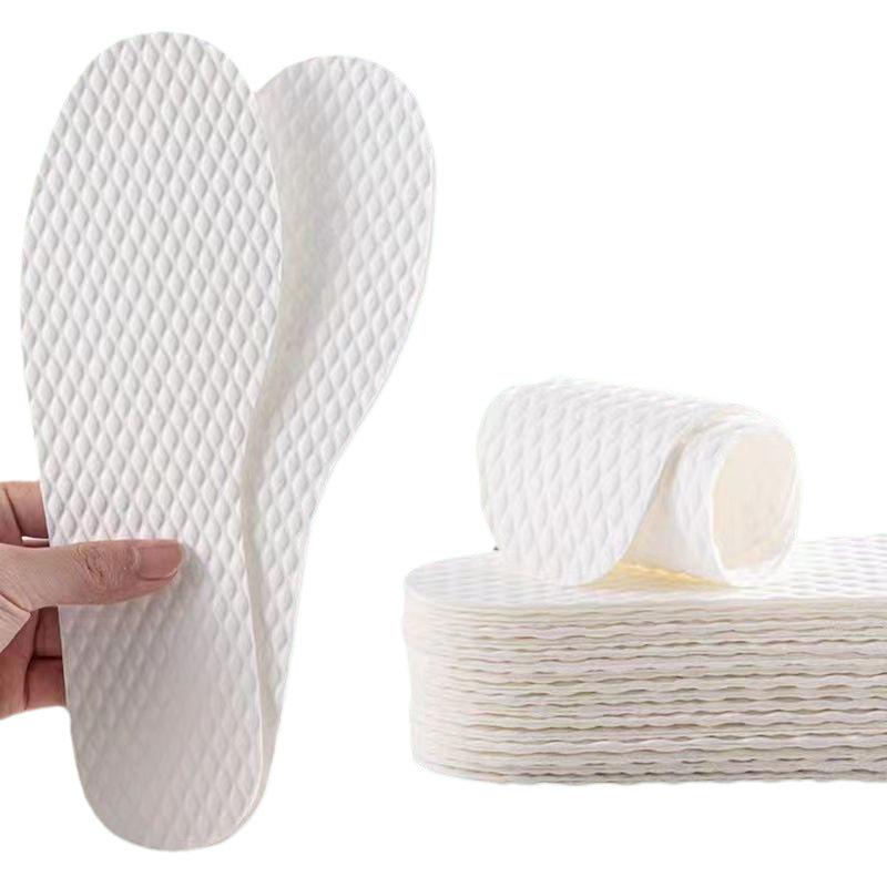Ultra-Thin Disposable Paper Insoles: Sweat-Absorbing, Odor-Resistant Hygienic Insoles for Summer