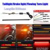 Brake Light Strip Waterproof 30cm Motorcycle Sequential Flowing LED Tail
