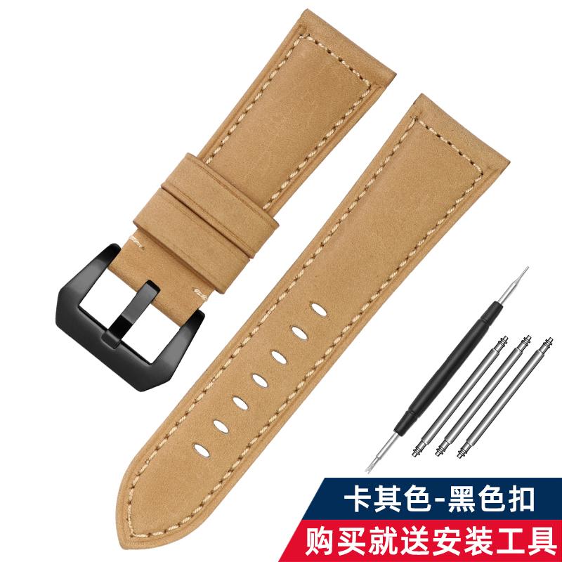 For Casio Swordfish EFV-540 303 EFB-670 MDV-106 MDV-107 Vintage Cowhid WatchBand MTP1303/1374/1375/VD01 Men's Leather Strap 22MM