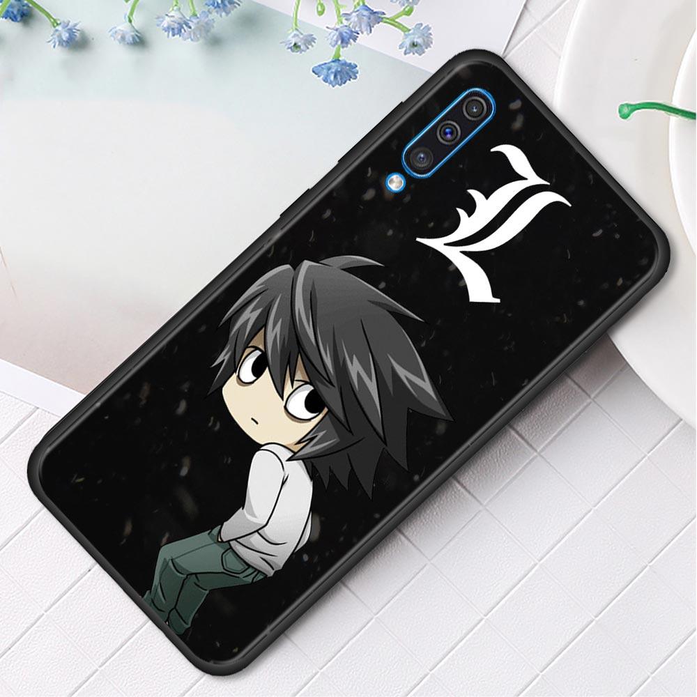 Anime Death Note Ryuk and Yagami Light For Samsung A50 A30 A30s A20s A20e A20 A10 M51 M31 M31s M30s M62 M52 M22 M12 M11 M21 Case