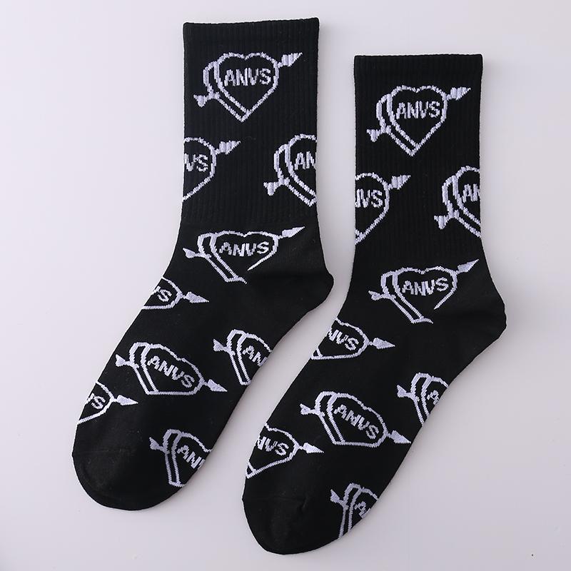 New Men's Socks Funny Men's  Crew Harajuku Hip Hop Thick Cotton Socks Women Novelty Cartoon Sock Combed Cotton Socks