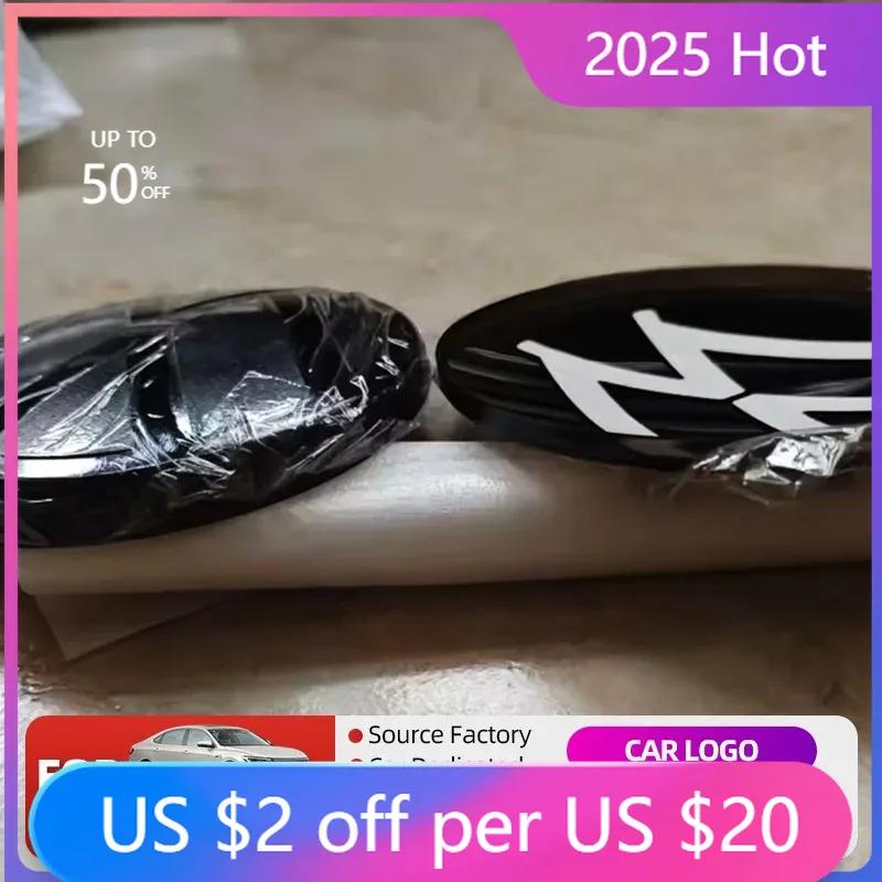 BGB1 GOLF 4 5 6 7 Hot 2026 For VW VOLKSWAGEN Emblems 2pcs Car Front Grill/Rear Emblem Lid Covers Logo Sticker For Passat 2003-2033 B5 YL2