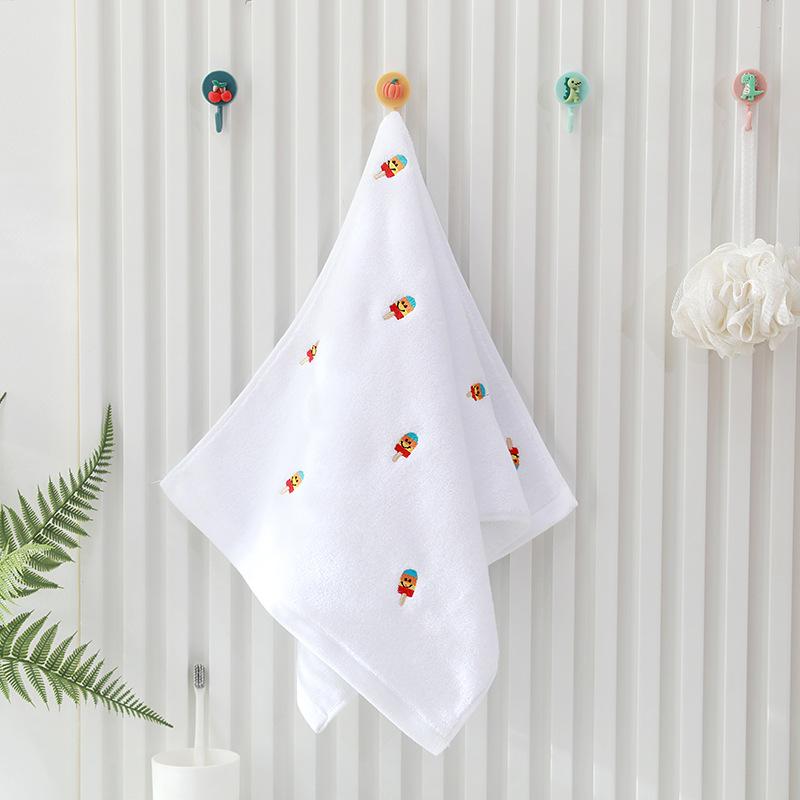 Cotton Avocado Banana Towel Embroidered Soft Absorbent Skin Friendly Face Hand Towels for Adults Kids Bathroom Beach Spa