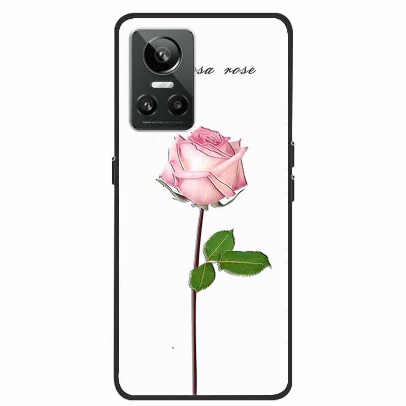 For Realme GT Neo3 5G Case 3D Flower Emboss Soft Silicone Phone Back Cover Case For OPPO Realme GT Neo2 Neo 3 Coque for Bumper