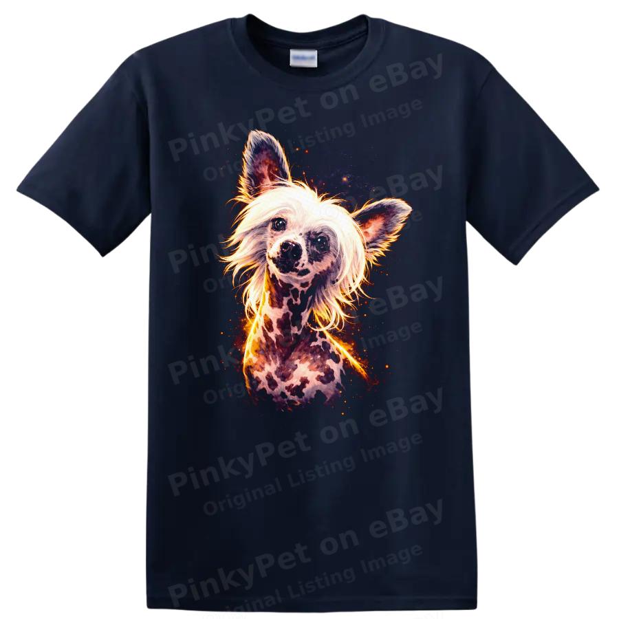 Dog Portrait T Shirt Colorful Dog Art W/ Cute Dog Breeds Tee
