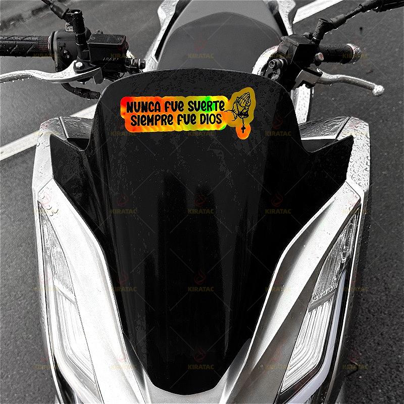 1PC NUMCA FUE SUERTE SIEMPRE FUE DIOS Car Stickers for Auto Windows Motocycle Fairing Fuel Tank Scooter Waterproof Vinyl Decals