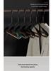 Nordic Style Iron & Beech Wood Luxury Clothes Hanger - High-Grade Solid Wood with Wide Shoulder and Anti-Corner Design.