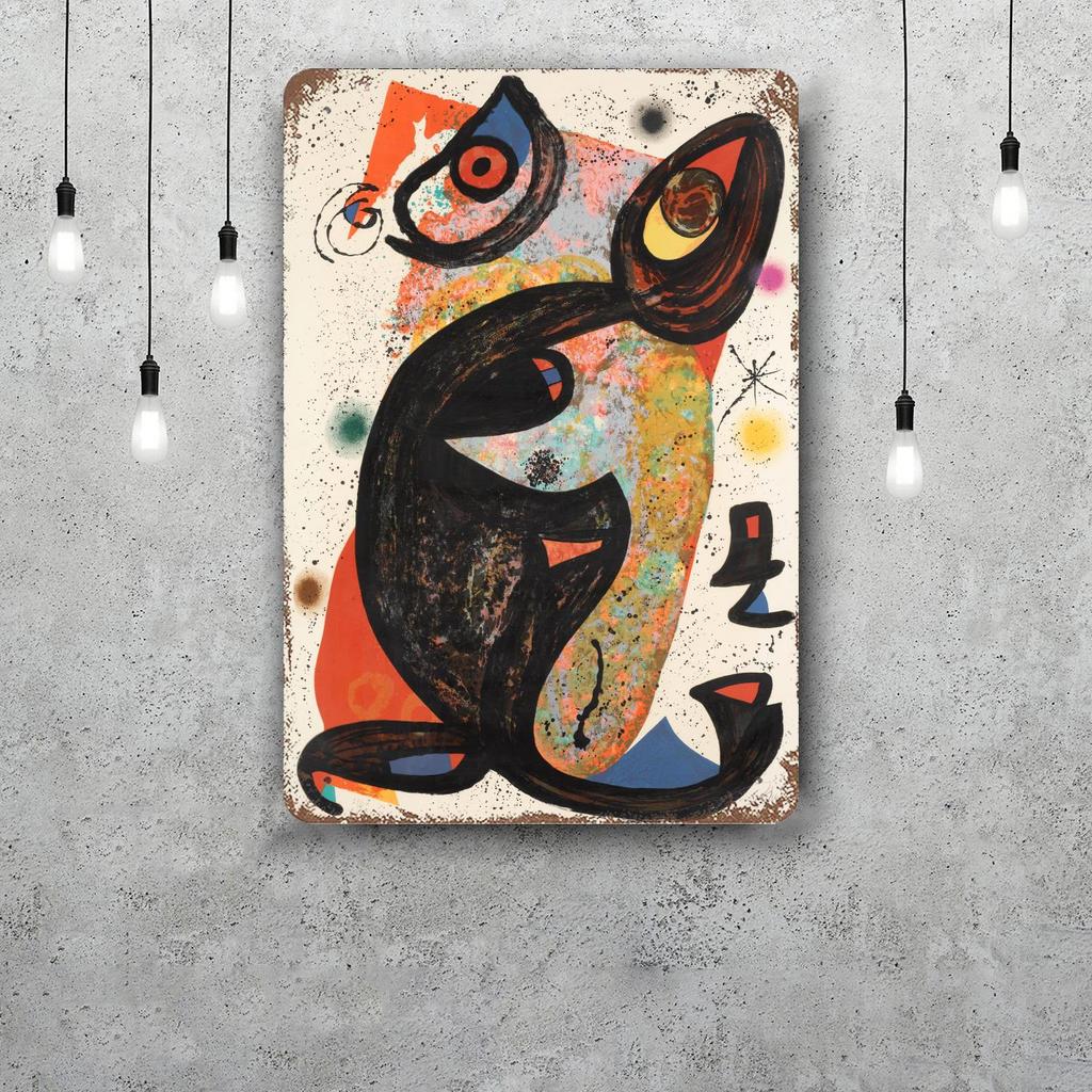 miro art Vintage Tin Sign Home Decor Wall Decor Art Wall Mural Room Decoration Decor Retro Metal Sign Plate Bar Posters
