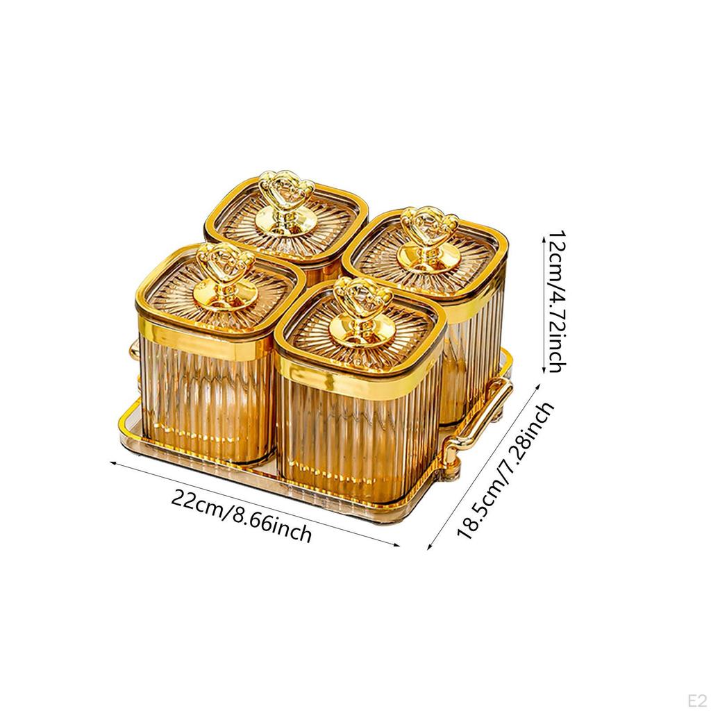 Appetizer Tray with Divided Design for Home Parties and Dried Fruits