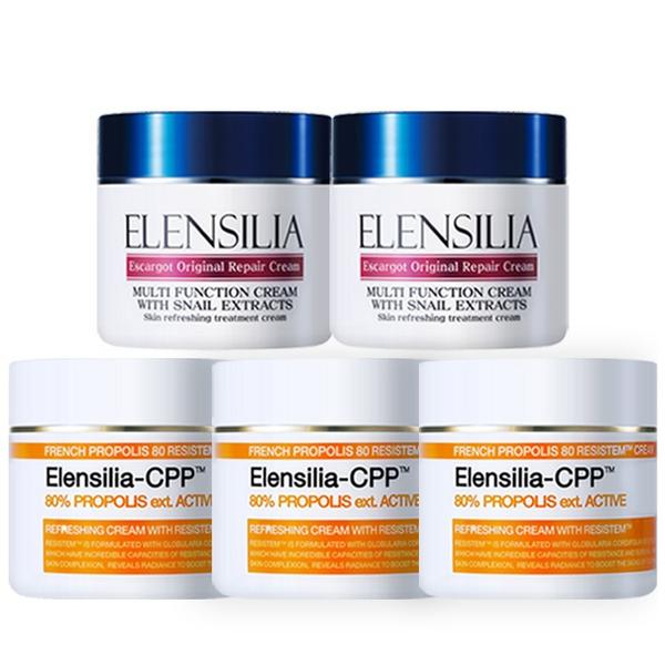 

Ellenila Snail Cream 2P + Seafipopolis Cream 3P, 1 Set, набор популярной корейской косметики