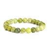Light Color Southern Jade Bracelet - Simple Jade Stone Design, Perfect Gift for Couples