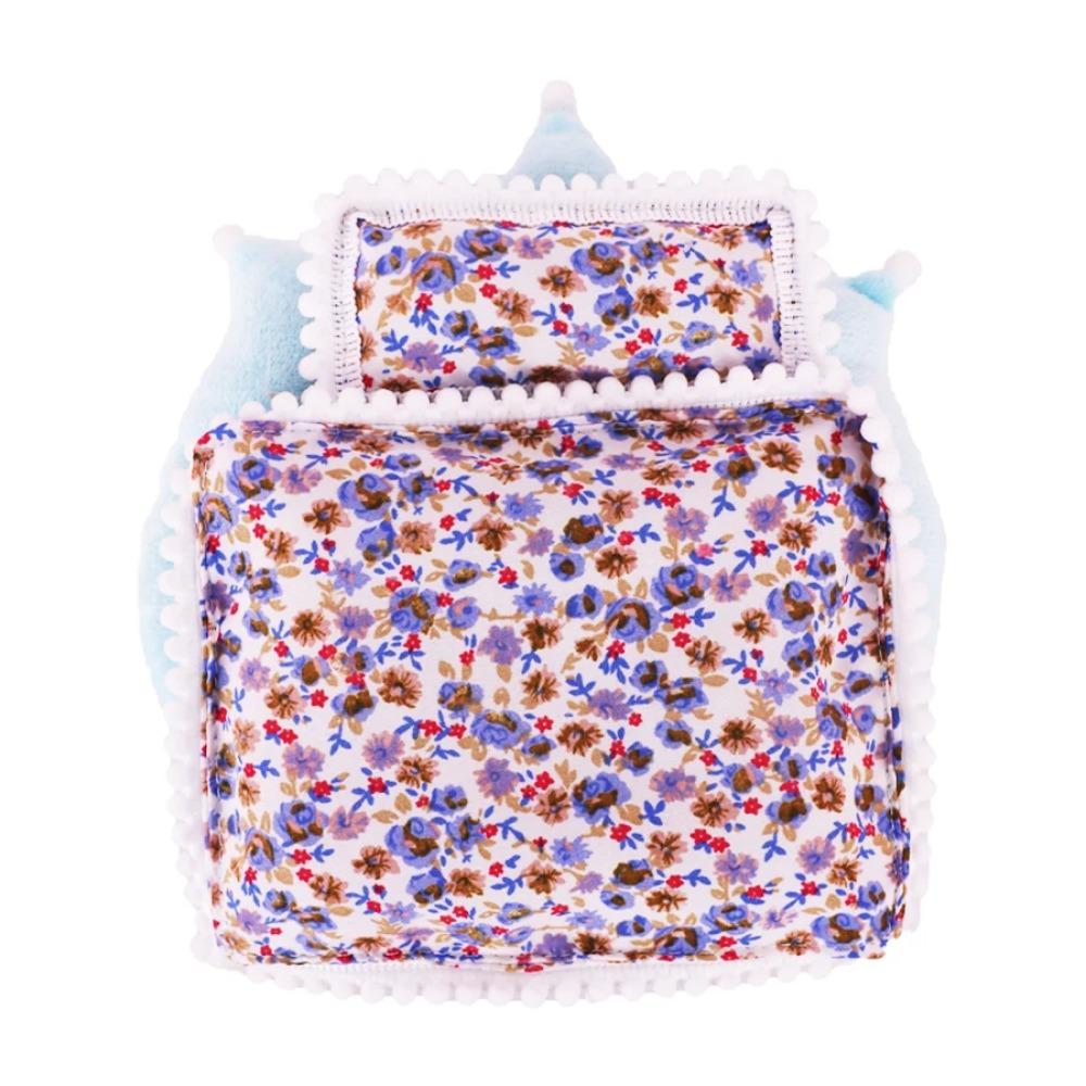 

Набор мини-аксессуаров для куклы 17 см для куклы Labubu Pop 3 шт./набор Кровать+Одеяло+Подушка Пижама Спальный мешок Кукольный домик Подарок,Игрушки для девочки