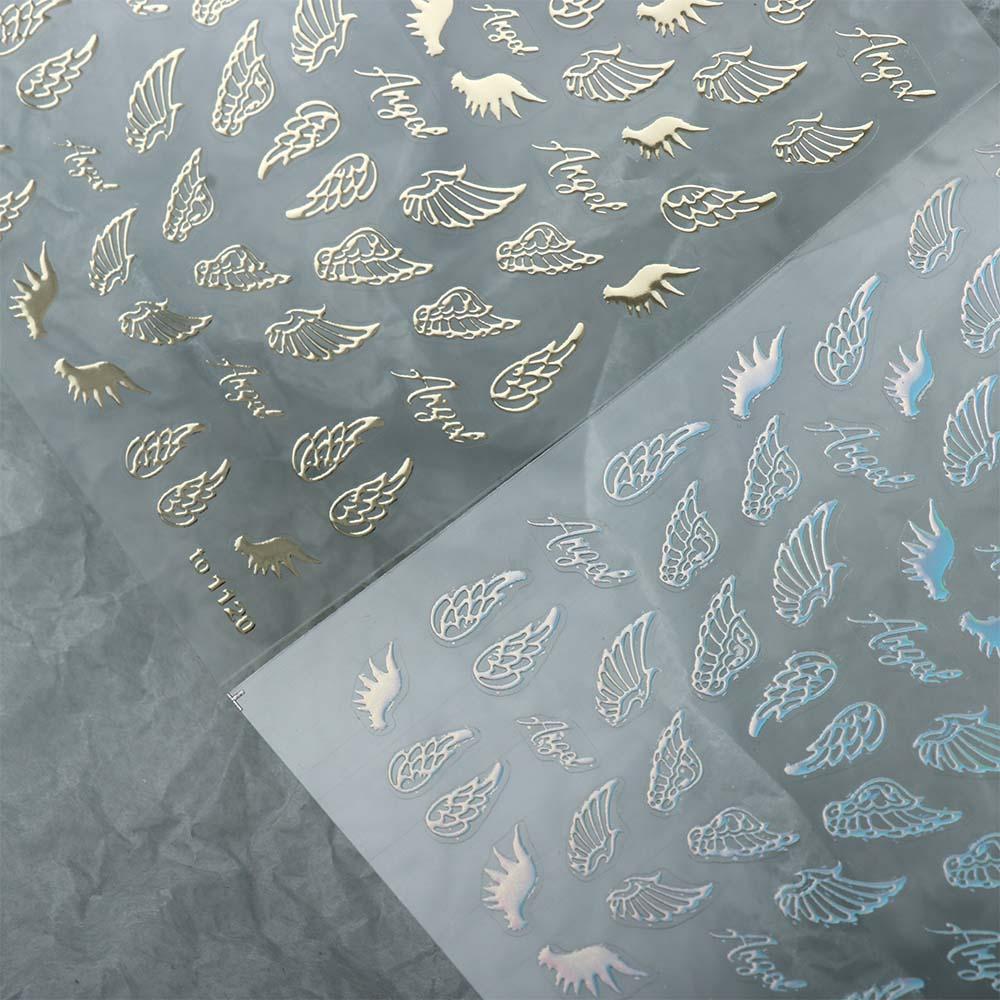 Stickers Diverse Styles 3D Angel Wings Nail Sticker Nail Decorations Nail Art Decal Manicure Tool