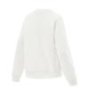 Li Ning Fitness Series Simple Solid Color Round Neck Pullover Sweatshirt Women Sweatshirt Champagne-White AWDU634-4
